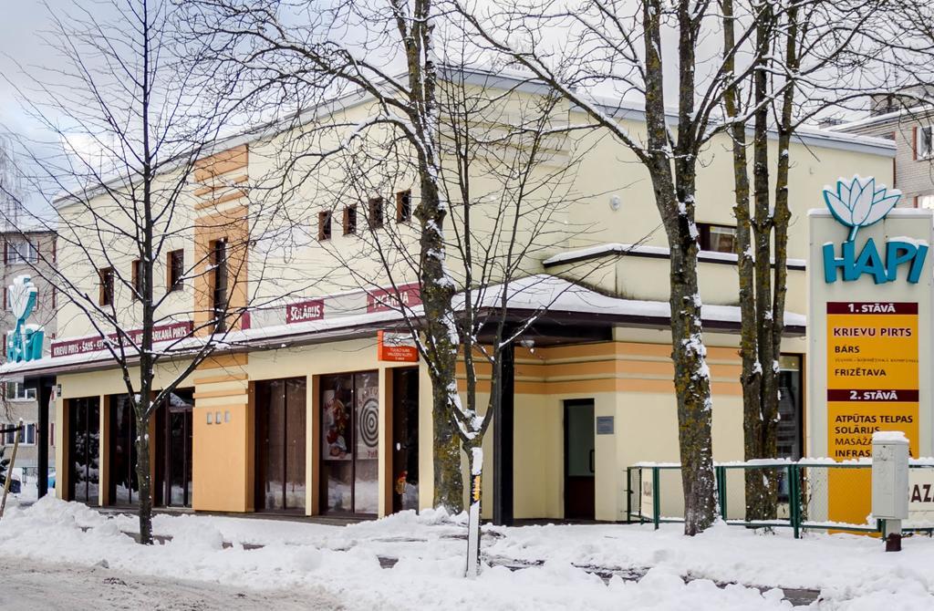 Hapi Hotell Jūrkalne Eksteriør bilde